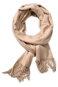 SKSL004 design pure color imitation cashmere scarf tassel scarf manufacturer detail view-1